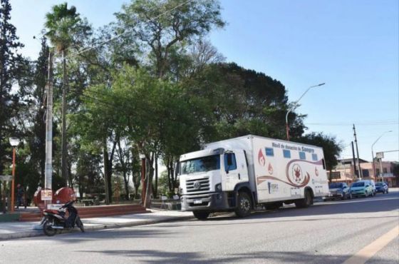 Durante dos jornadas se colectará sangre en Joaquín V. González