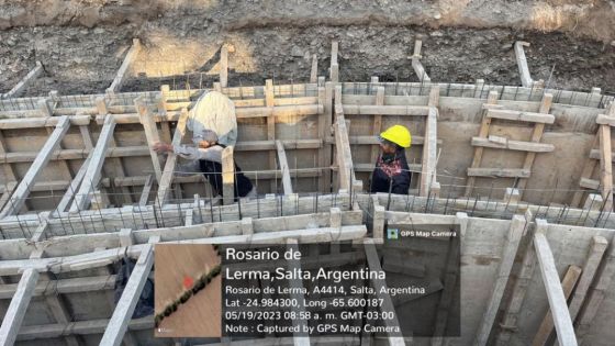 Avances de obras en barrios populares del interior provincial