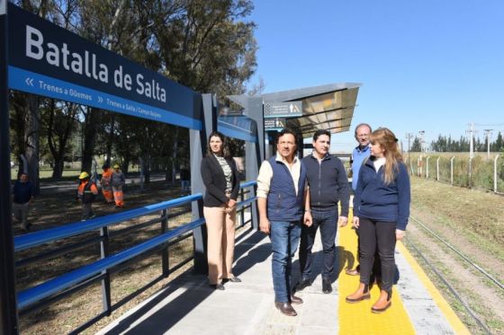 Avanza el plan de obras para la reactivación en Salta de los trenes urbanos y de carga