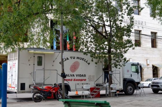 Recibirán donaciones de sangre de todo grupo y factor en la plaza Belgrano