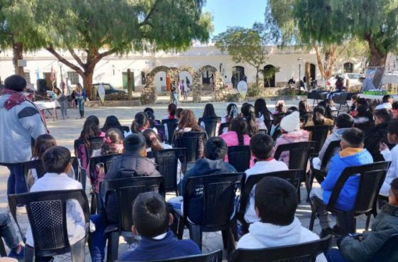 Niños de Cachi participaron en una jornada de sensibilización ambiental