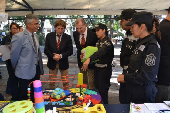 El Ministerio de Seguridad y Justicia realizó actividades por el Día Nacional de la Seguridad Vial