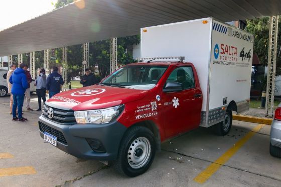 Nueva ambulancia para el área operativa de San Antonio de los Cobres