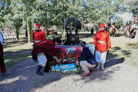 San Lorenzo inició el cronograma de homenajes al General Martín Miguel de Güemes