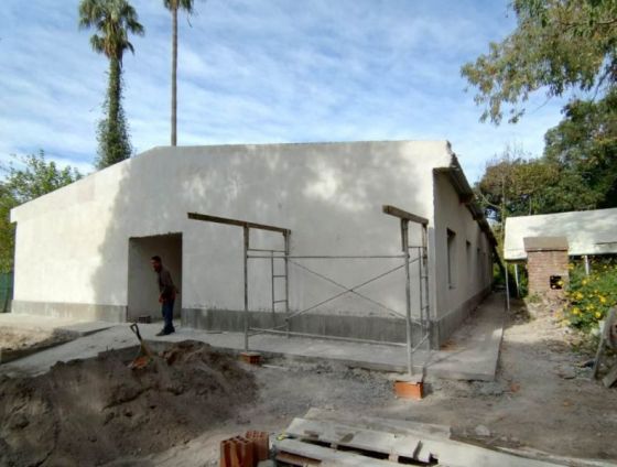 Obras de ampliación en el Hogar San Rafael Arcángel de Cerrillos