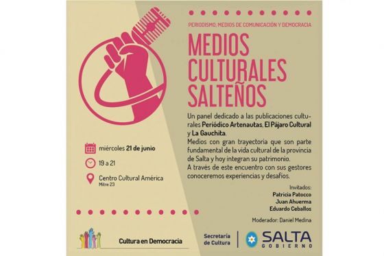 Mesa panel sobre publicaciones culturales en 40 años de democracia