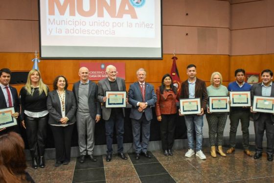 UNICEF reconoce a los municipios de Salta que están comprometidos con la niñez y la adolescencia