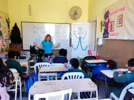 En Chicoana, Derechos Humanos brinda capacitaciones a escuelas primarias