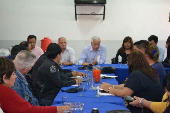 Con el aporte de referentes barriales se trabaja por la seguridad ciudadana en zona sudeste