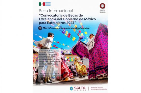 México: convocatoria para becas internacionales de posgrado, diplomaturas y maestrías