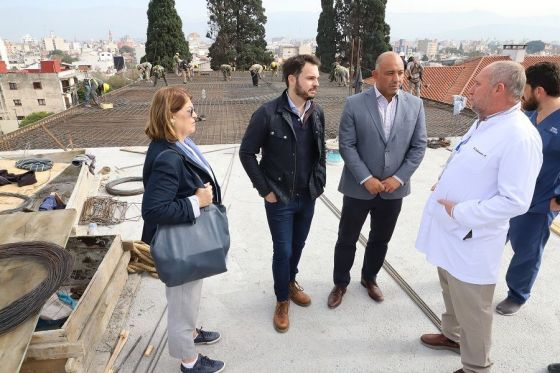 Autoridades nacionales del Ministerio de Economía recorrieron obras en la ciudad