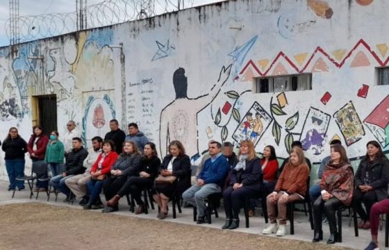 Acto por el 9 de Julio en el Centro de Atención a Jóvenes en Conflicto con la Ley Penal 1