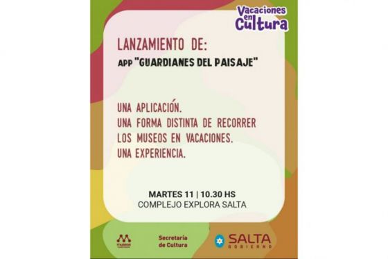 Presentan hoy la primera app de museos de Salta: 