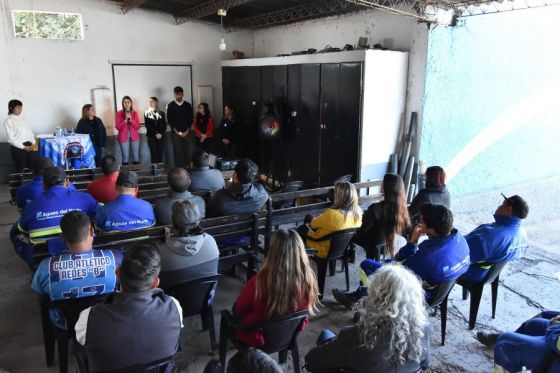 Género y masculinidades: taller para agentes de Aguas del Norte