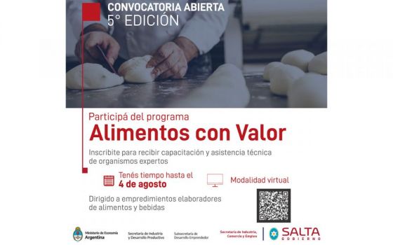 Elaboradores de alimentos y bebidas podrán potenciar sus emprendimientos