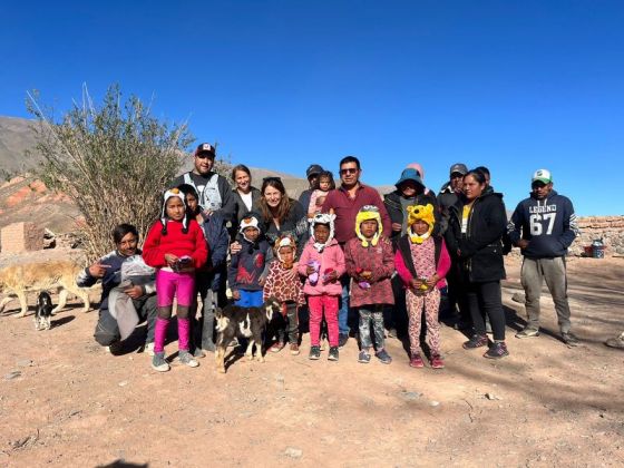 Salta te Abriga recorrió los parajes de La Poma, Seclantás y Luracatao  