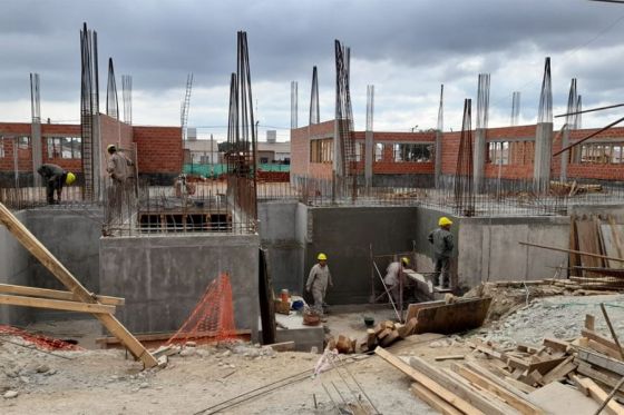 La construcción de la Ciudad Judicial de Orán avanza con el edificio principal