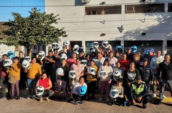 Motociclistas de Apolinario Saravia participaron de la Clínica de Conducción Segura