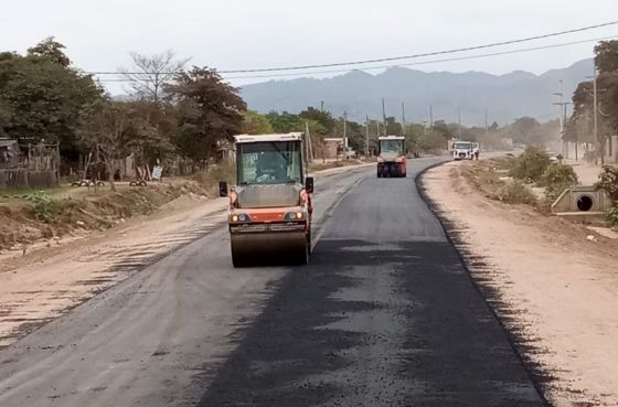 La Provincia completó la pavimentación de 2,4 kilómetros de la ruta nacional Tartagal – Tonono