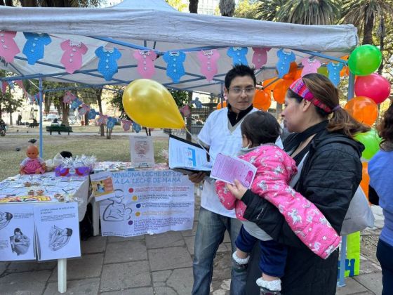 En Salta se promueve la lactancia materna en entornos amigables