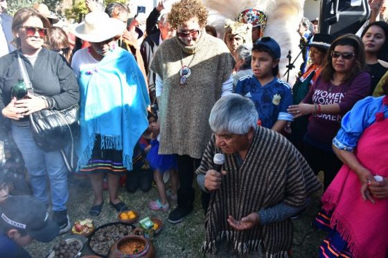 Se realizó el tradicional Convite a la Pachamama en el Mercado Artesanal de Salta