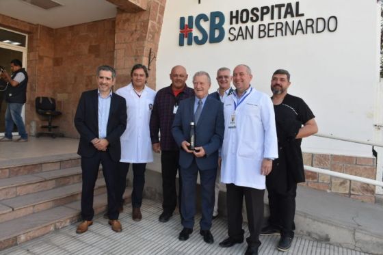 El vicegobernador Marocco participó de las celebraciones por el 63° aniversario del Hospital San Bernardo