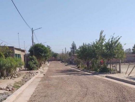 Avances de obra en barrio Nueva Esperanza II de General Güemes