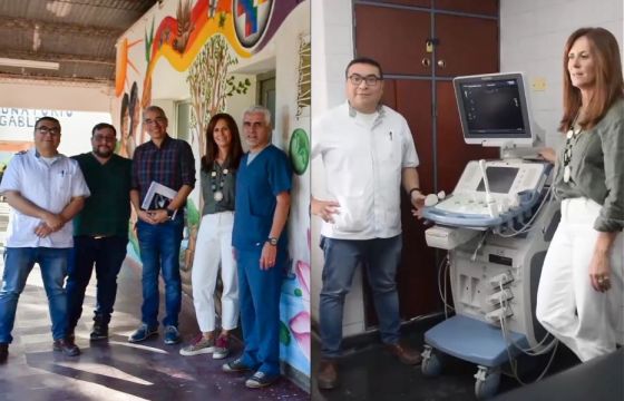 La maternidad del hospital de Tartagal cuenta con un nuevo ecógrafo