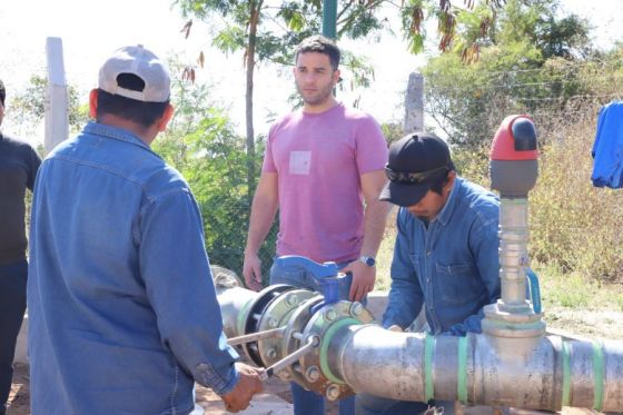 Aguas del Norte trabaja en el empalme de dos nuevos pozos para Tartagal