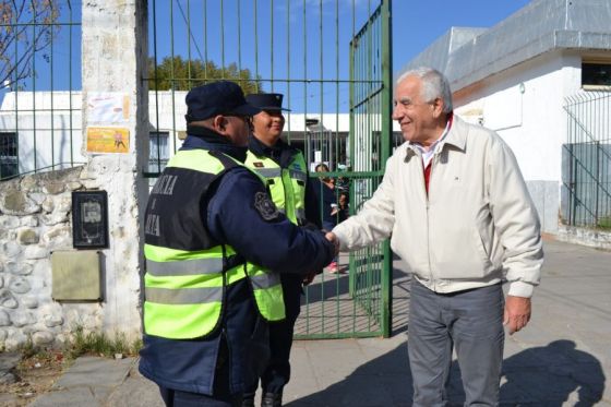 El ministro Domínguez supervisa el Operativo Policial en la jornada electoral