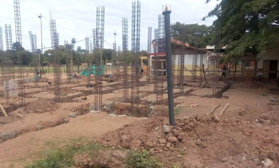 Construyen un nuevo centro de salud en Fortín Dragones