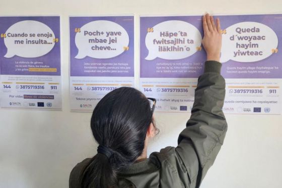 El Gobierno provincial y la Iniciativa Spotlight lanzaron la campaña “Por Vidas Libres de Violencias”