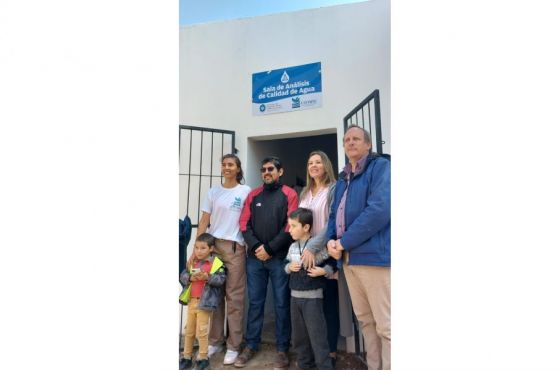 Se inauguró una Sala de Análisis de Calidad de Agua