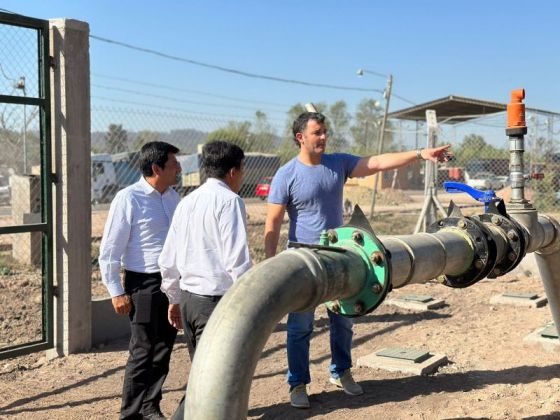 San Martín: conectaron dos nuevos pozos a la red de agua y se habilitarán tres más