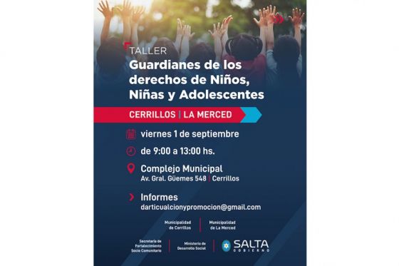 Nuevo taller sobre Protección Integral de los Derechos de Niños, Niñas y Adolescentes en Cerrillos