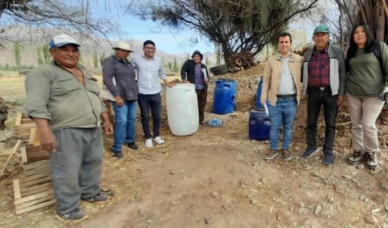 Desarrollo Social fortalece la actividad laboral de trabajadores en parajes de los Valles Calchaquíes