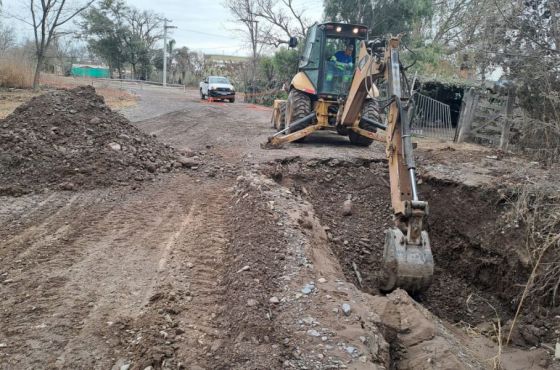 Aguas del Norte trabaja en la reparación de un tramo del Acueducto Sur