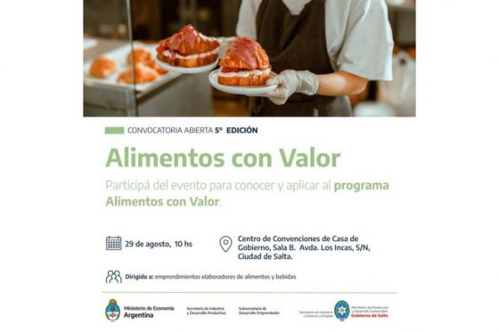 Elaboradores de alimentos y bebidas podrán potenciar sus emprendimientos