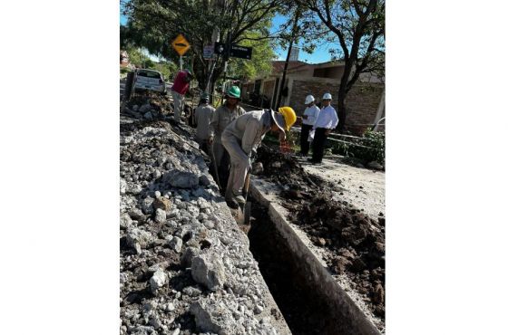 Se realizará el empalme de una de las nuevas obras de recambio de cañerías en Tres Cerritos