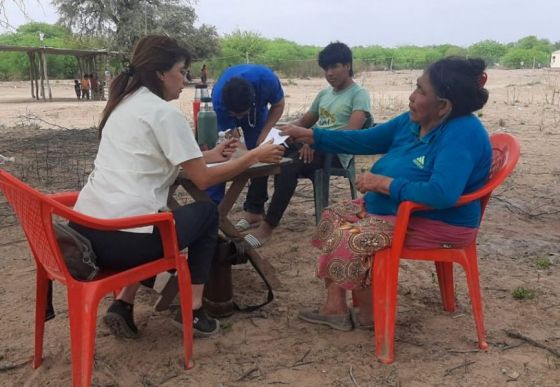 Más de 200 personas recibieron atención médica en comunidades originarias de Santa Victoria Este