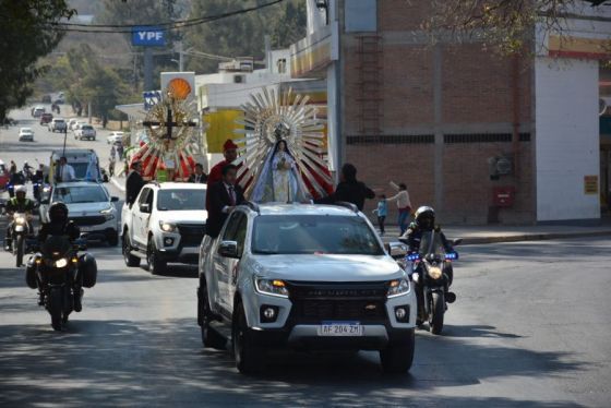 Más de 500 policías realizan la cobertura de seguridad en la Procesión de las Imágenes Peregrinas