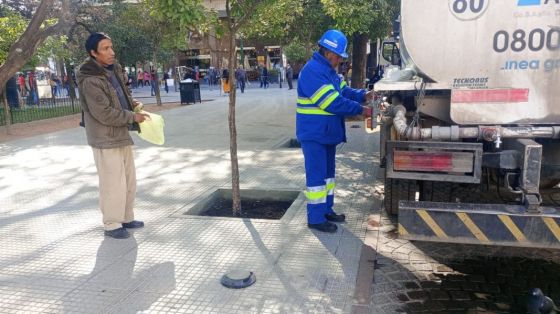 Aguas del Norte colaboró en la asistencia a los peregrinos y fieles que participaron en la festividad del Milagro