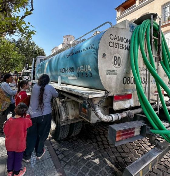 Monseñor Cargnello destacó el trabajo de Aguas del Norte durante las actividades del Milagro