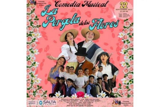 La Pérgola de las Flores se presenta en el Teatro Provincial