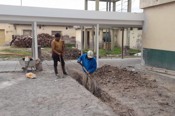 Inició la segunda etapa de las obras que se ejecutan en el hospital Miguel Ragone