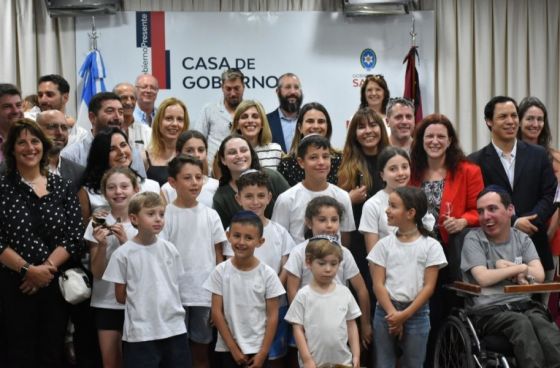 Conmemoraron el Año Nuevo Judío en Casa de Gobierno