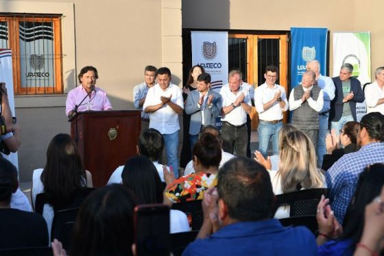 En Rosario de Lerma, Sáenz inauguró la primera sede propia en el interior de la UPATECO