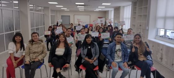 El programa Innova Joven hizo entrega de certificados a jóvenes que finalizaron cursos en oficios