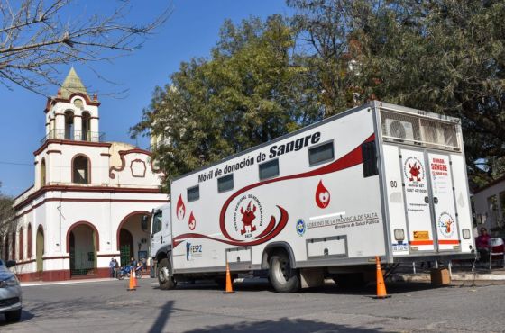 Hoy se colectará sangre de todo grupo y factor en Rosario de la Frontera