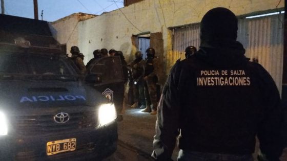 Allanamientos y detenciones por delitos contra la propiedad